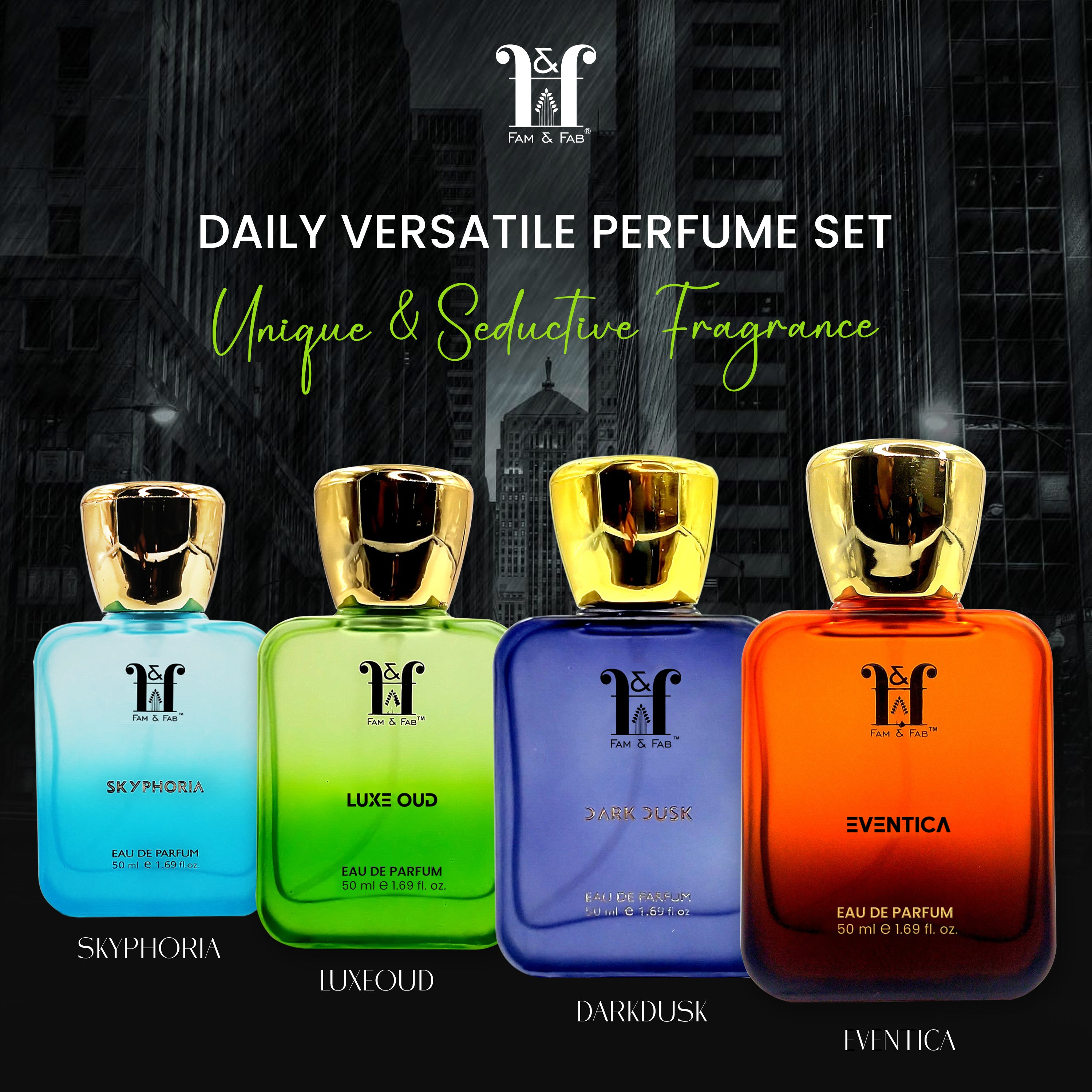 Pack of 4 Perfume 50 ML