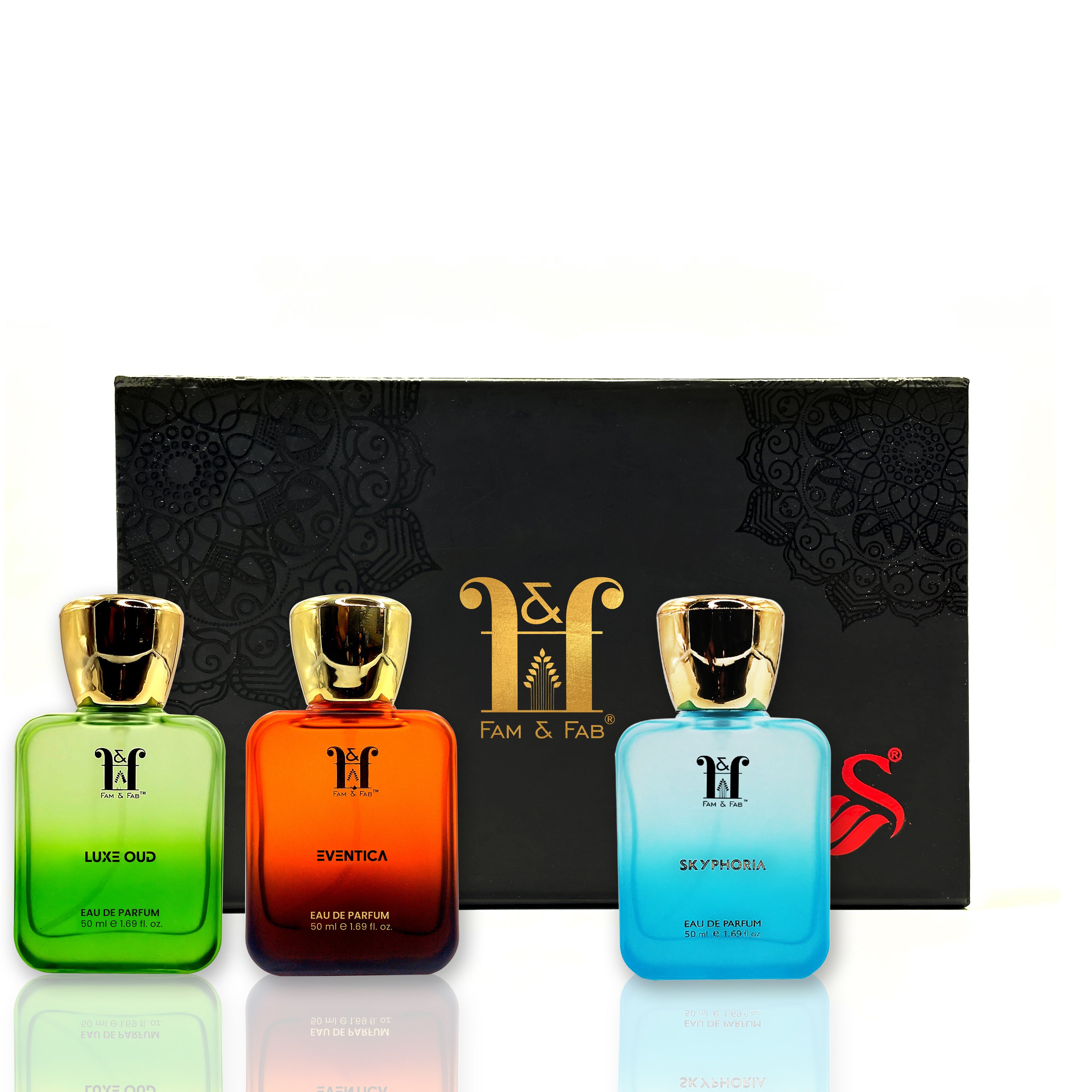 Fam & Fab Pack of 3 Eau de Parfum (50 ML)